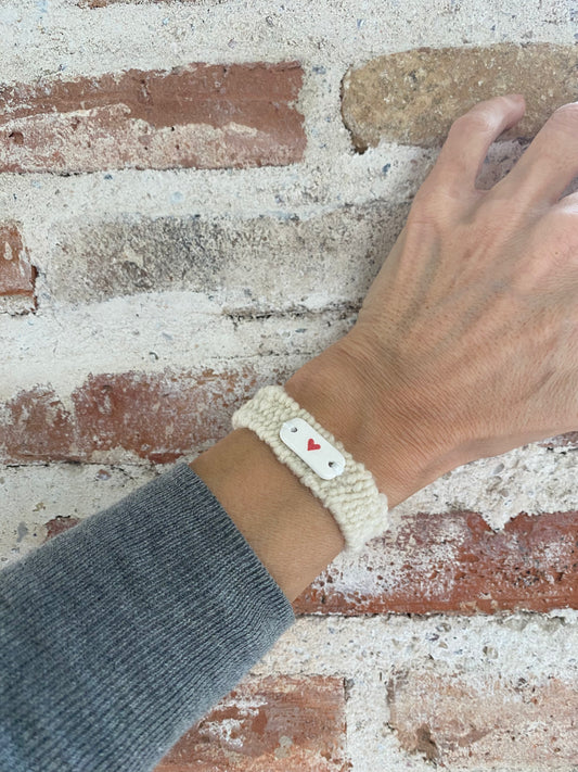 Pulsera de lana 100%