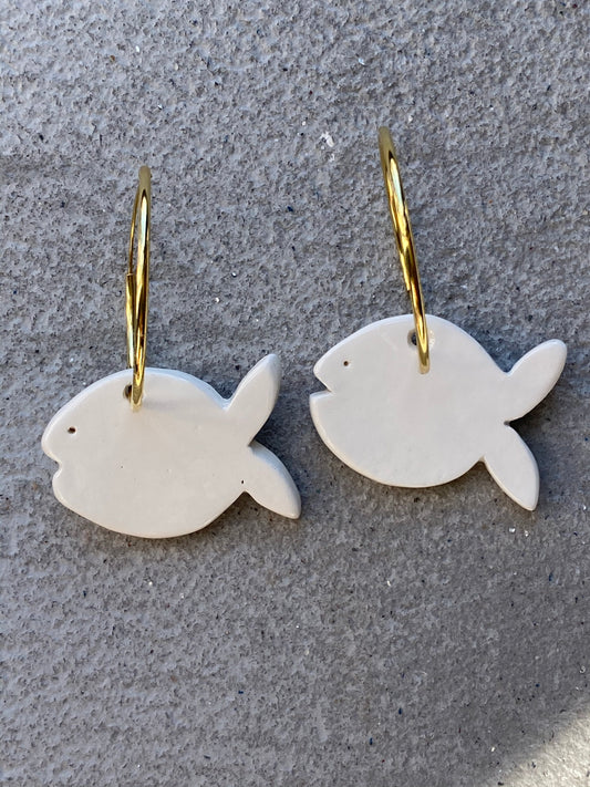 Pendientes de peces