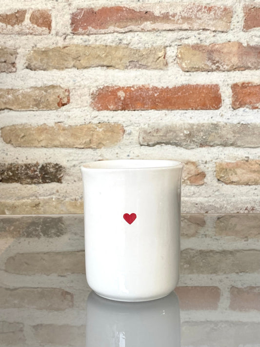 Vaso con corazón ❤️