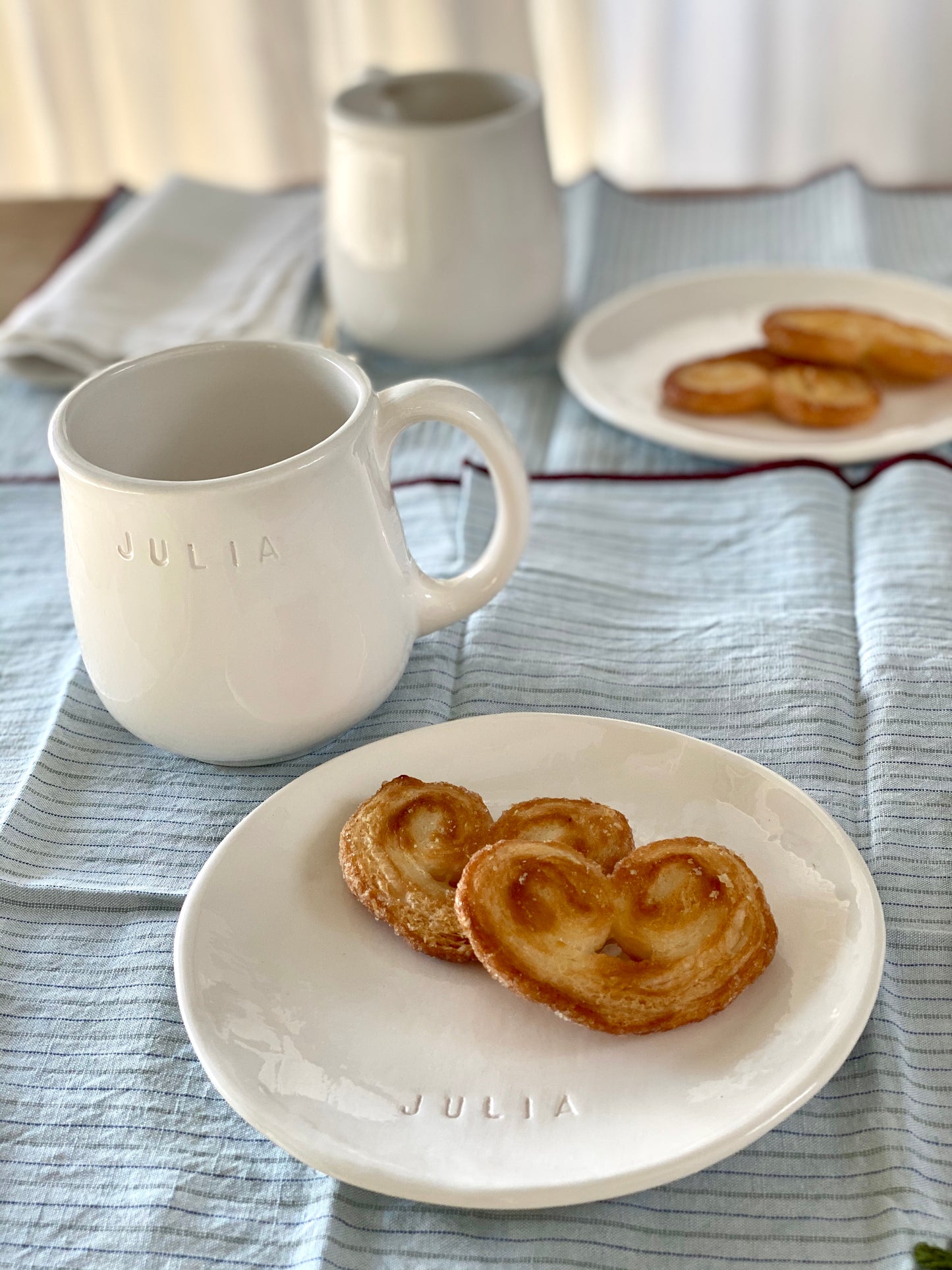 Juego de taza y plato personalizados (bajo pedido)